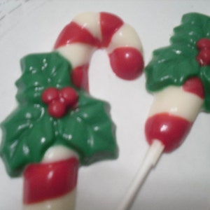 A Dozen Candy Cane Lollipops image 3