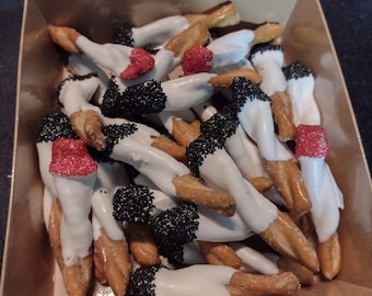 pretzel cigarettes recipe Chocolate Covered Butter Flavored Pretzel Twists Cigarette Designed Funny  Party Favors