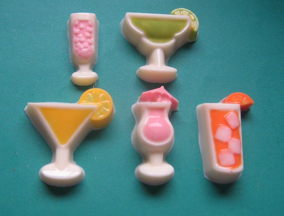 10 piece mini beverage chocolate pieces party favors