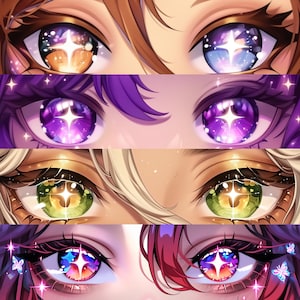 Custom Twitch Banner | Eye Banner | Twitch banner | Banner Design | High Resolution | Twitter | Youtube | Discord | Anime Ilustration
