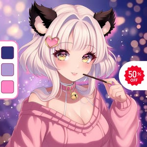 Custom Anime PFP | Character Art & Illustration | Unique Profile Icon for Twitch | Custom Anime Profile Picture | Kawaii Anime PFP | PFP |