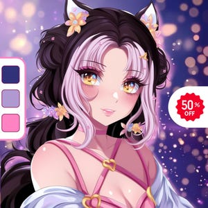 Custom Anime PFP | Character Art & Illustration | Unique Profile Icon for Twitch | Custom Anime Profile Picture | Kawaii Anime PFP | PFP |