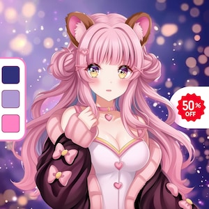 Custom Anime PFP | Character Art & Illustration | Unique Profile Icon for Twitch | Custom Anime Profile Picture | Kawaii Anime PFP | PFP |