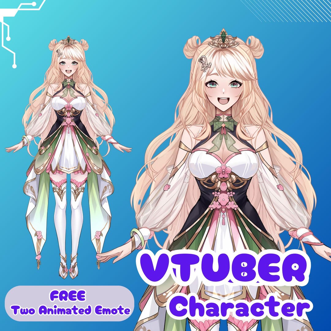 Custom Vtuber Model Live2d Vtuber Model Vtuber Model Live2d Rigging ...