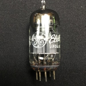 GE 6DJ8 / ECC88 Dual Triode Audio Preamp Vintage Vacuum Tube Tested 7.9929-D