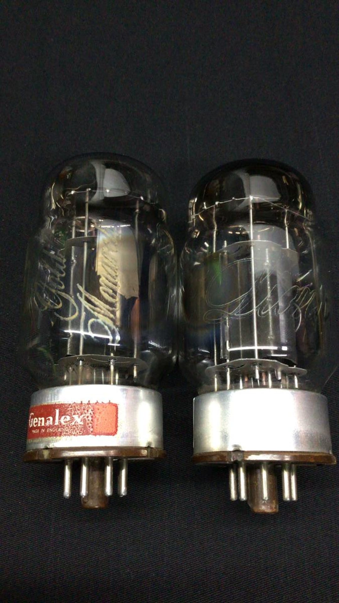 Genalex KT88 （England） GREAT PAIR Genalex Gold Lion KT88 Vintage Uk Amp Vacuum Tubes