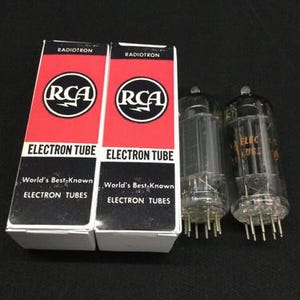 Rca black plate 6sn7 - Etsy 日本