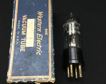 Western Electric VT-25A Vacuum Tube - Engraved Base - Etsy