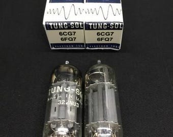 DOPASOWANA para lamp próżniowych Tung Sol 6CG7 3-płytkowych (6FQ7) Vintage Audio 10.9386