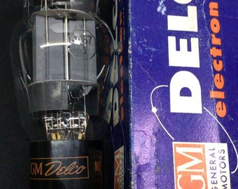 Wzmacniacz lampowy NOS Delco (rca) 6AS7G (6080 5998) Hickok przetestowany 7.9395