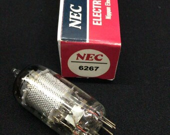 NEC 6267 EF86 Mesh Plate O Getter Japan Vintage Audio Vacuum Tube Tested 10.1362