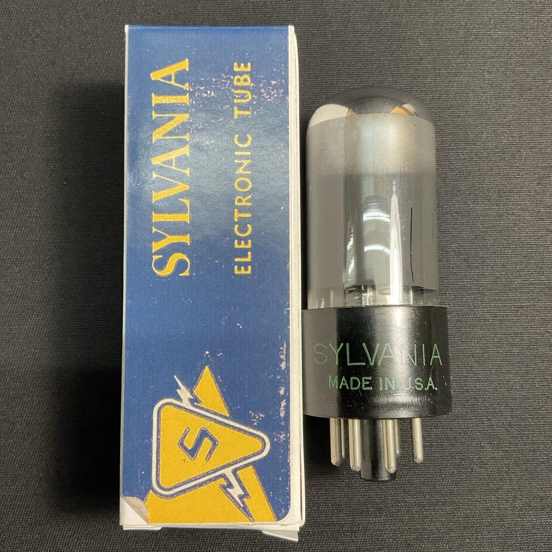 Tungsram ONE (1) 6V6GT Beam Power tNOS AT1000 TESTED Vacuum