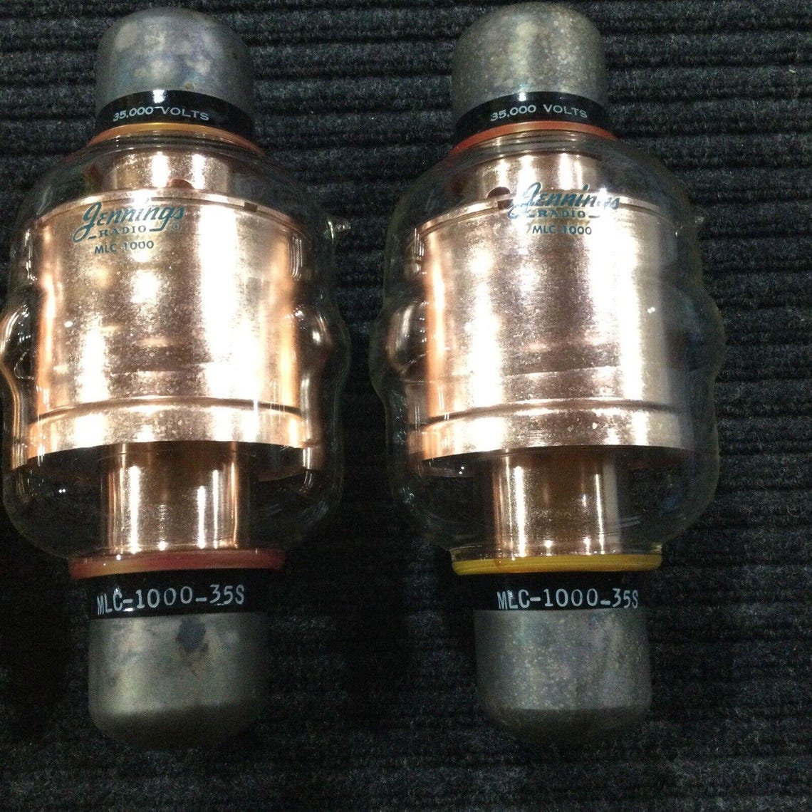 JENNINGS Radio MLC 1000 35S Variable Vacuum Capacitor 35,000 Volt (3