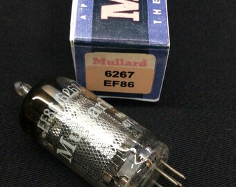 Mullard 6267 EF86 Mesh Plate Square Get GT Brit Vacuum Tube Tested 10.1358