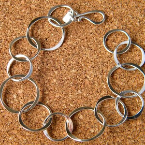 Heavy Mixed Link Bracelet image 1