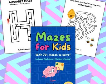 Printable Mazes for Kids - 50+ Fun Mazes to Solve | Ready to Print Maze ...