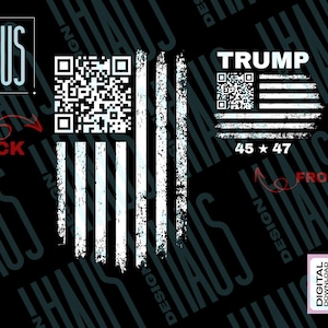 USA Trump Shirt Trump Dance QR Code png, Scan Me Qr Code Trump Dancing Shirt Funny President Trump Flag download, Pro Trump 2024 MAGA