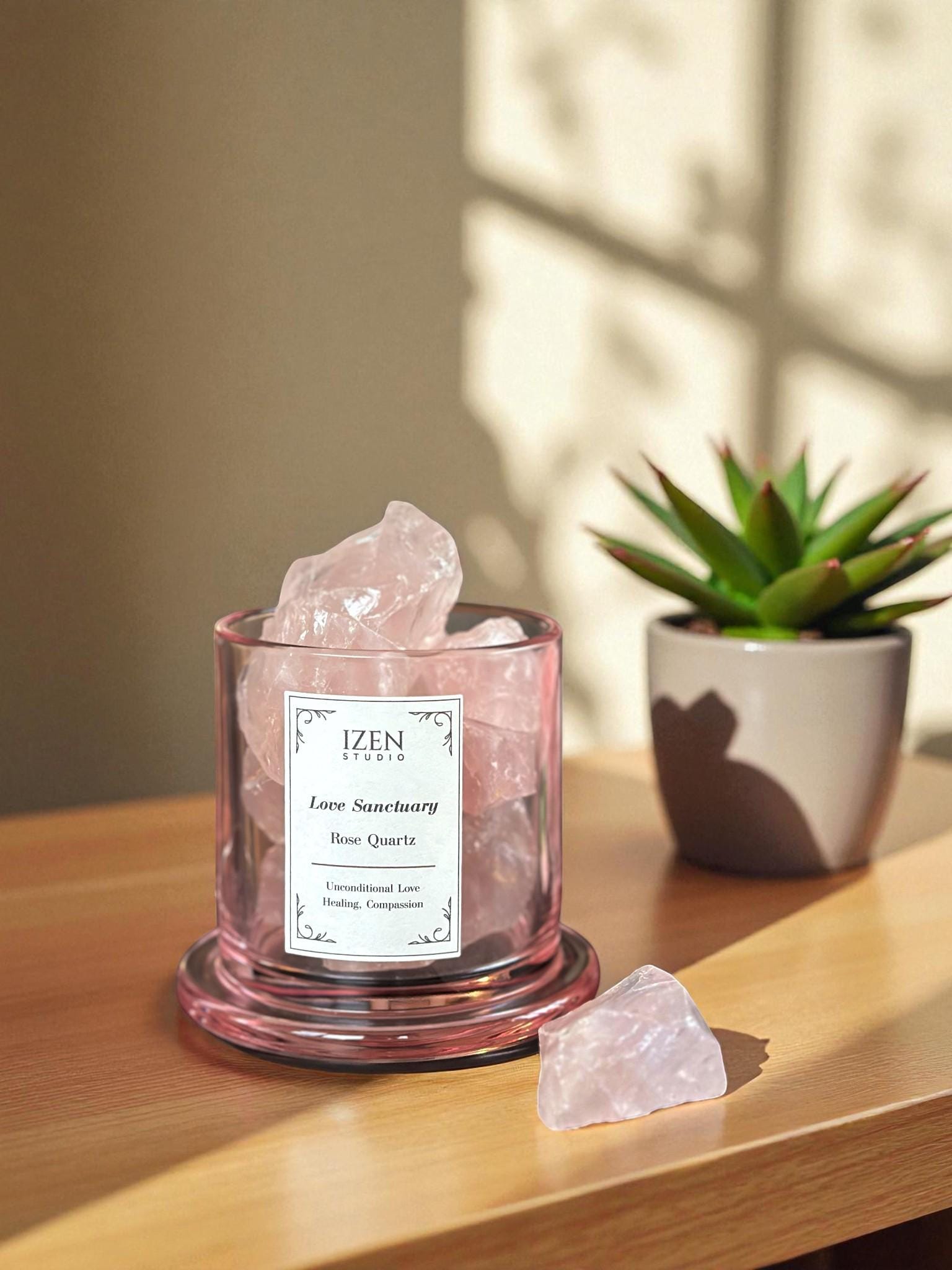 Crystal Essential Oils Diffuser - Healing Gemstone for Spiritual