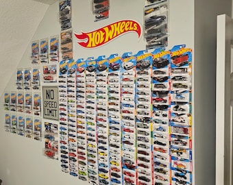 Modular Wall Bracket Display System for 1:64 Diecast Cars