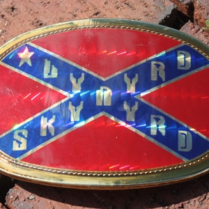 Vintage LYNYRD SKYNYRD Confederate Flag 