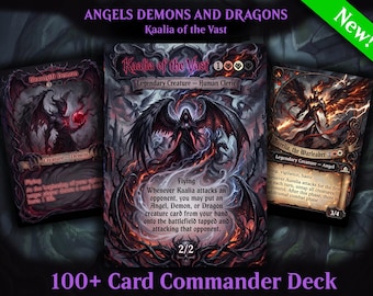 Kaalia Angel Demon Dragon Tribal Commander Proxy Deck