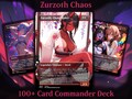 Chaos Commander Deck Zurzoth Custom MTG Cards Premium Proxy Cards Complete EDH Deck Premium Quality product logo
