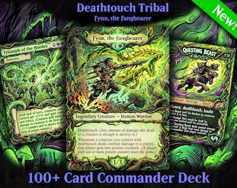 Deathtouch Tribal Fynn, the Fangbearer Commander Proxy Deck