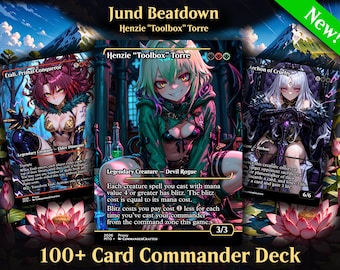 Henzie "Toolbox" Torre Commander Proxy Deck