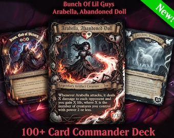 MTG Arabella Abandoned Doll Foil W/ Borders Regular Signed #24 No