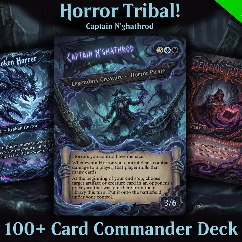Commander Box Horror - Etsy