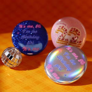In my Birthday Era Badge,Eras Tours Pins,Clear Stadium Bag Accessories,Backpack Decoration