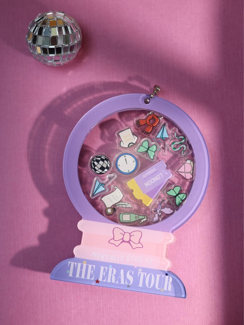 Custom 2024 Eras Tour Ornament,acrylic Shaker Ornament, Christmas