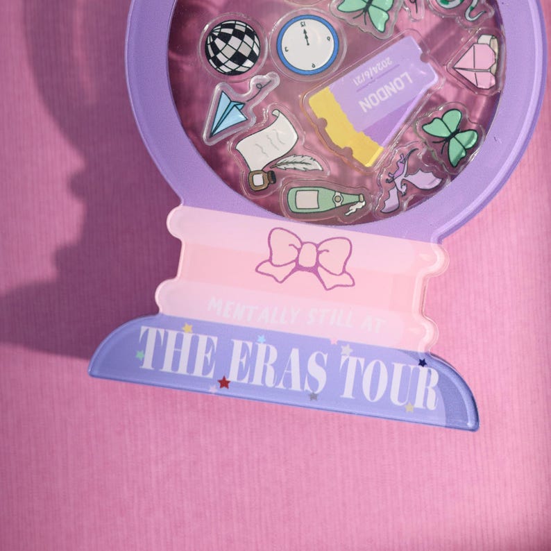 Custom 2024 Eras Tour Ornament,acrylic Shaker Ornament, Christmas