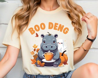 Moo Deng Shirt, Vintage Moo Deng Bootleg Rap Tee, I Love Moo Deng, Hippo Lover Shirt, Cute Baby Hippo Shirt, Moo Deng I Love You Shirt