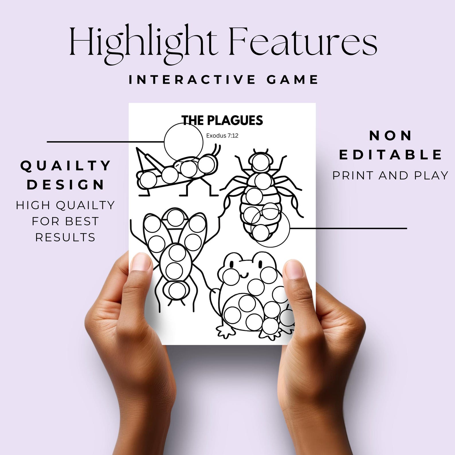 Bible Story Dot To Dot Printables