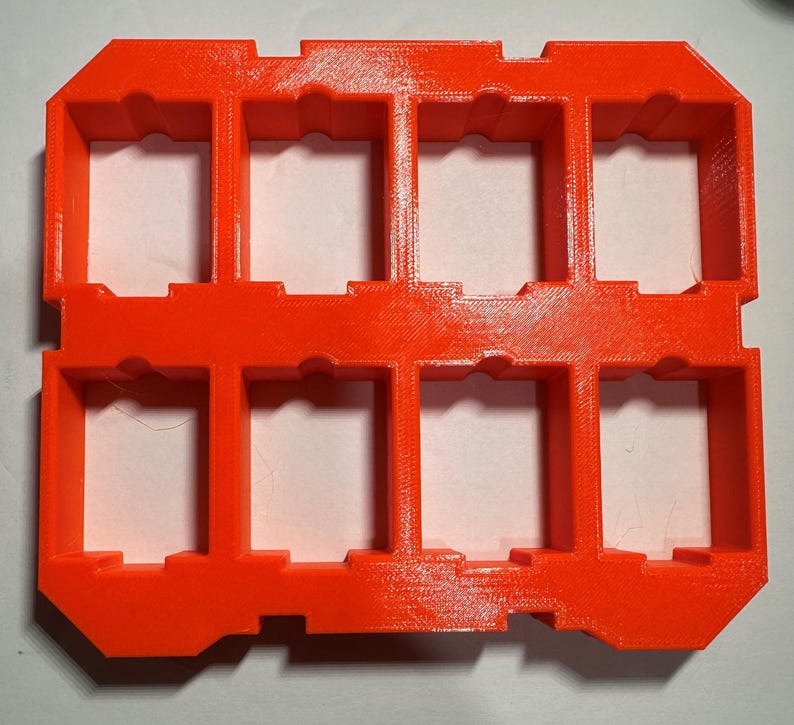Ruger 10/22 Insert and Case Magazine Holder Orange