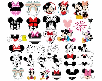 Mickey Mouse SVG Bundle, Birthday, Tumbler, Cricut (svg, png, dxf)