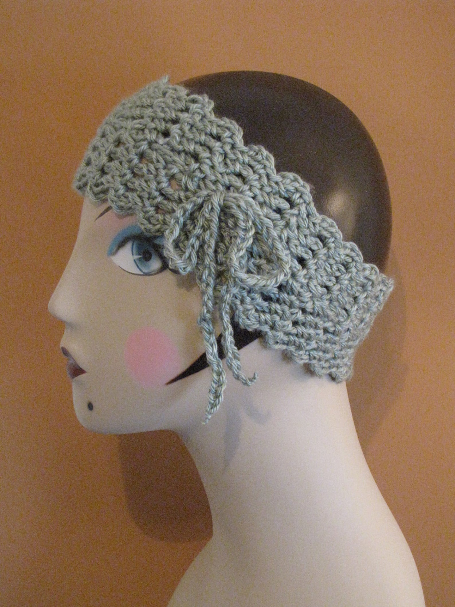 PDF Crochet Pattern- Ruffles and Lace Eyelet Foundation Accessories (4 ...