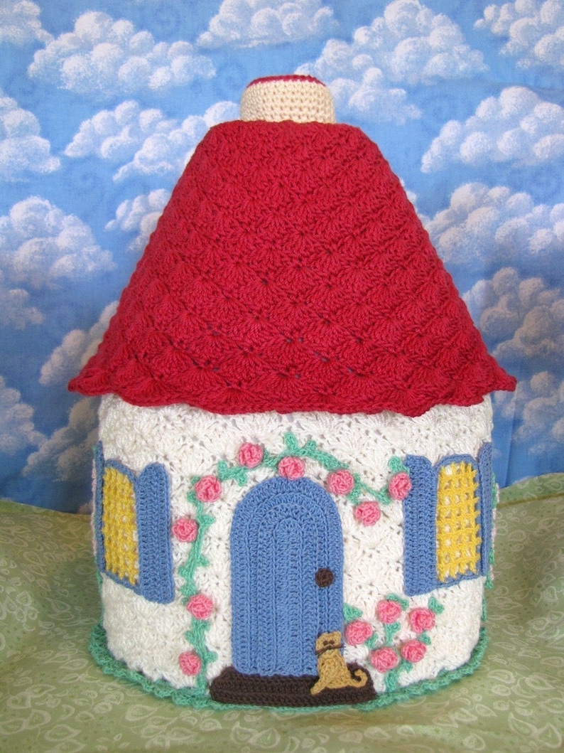 PDF Crochet Pattern English Country Cottage Cozy Etsy Ireland