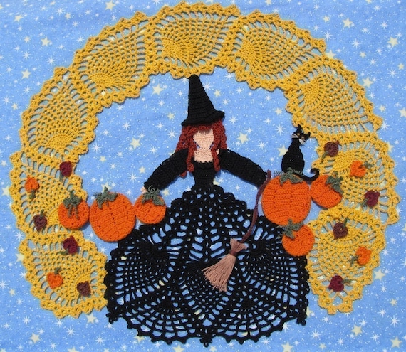 PDF Crochet Pattern- Harvest Moon Doily - Etsy