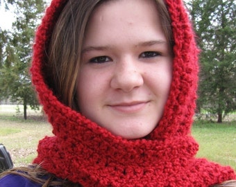 PDF Crochet Pattern- Quick and Easy Scoodie and Mini Scoodie (2 versions)