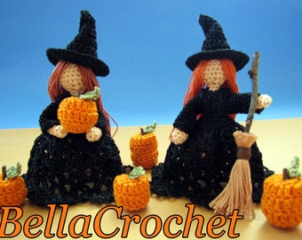 PDF Crochet Pattern: "The Littlest Witches"