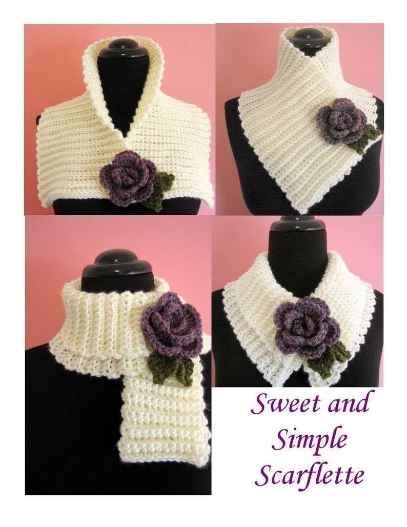 PDF Crochet Pattern Quick and Easy Cuffed Cape zdjęcie 4