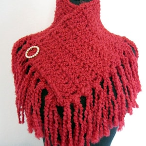 PDF Crochet Pattern: "Super Quick and Easy Scarflette"