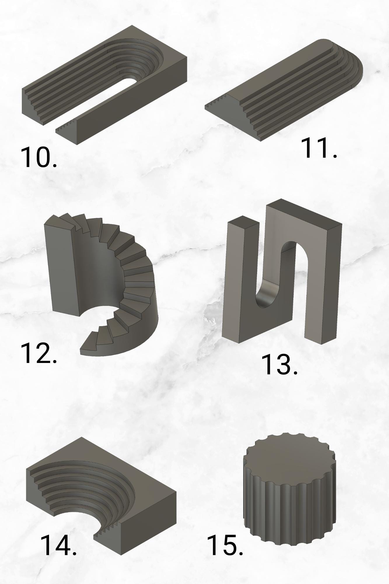 Set of PROPS for Product Photography, Textured Props, Retail Display ...