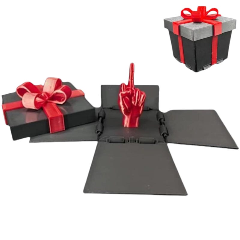 Middle Finger in a Box - Etsy UK