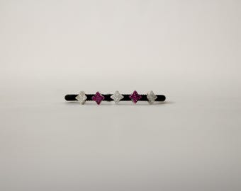 German Cut Crystal Star Bracelet: Fine Jewelry, Made in Italy