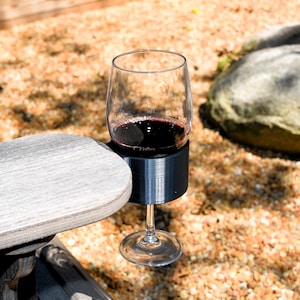Adirondack Chair Cup Wine Glass Holder