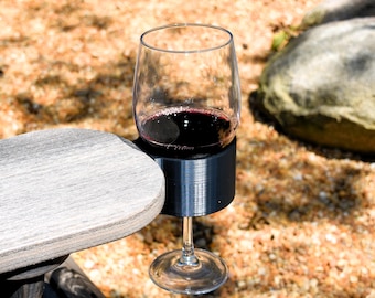 Adirondack Chair Cup Wine Glass Holder