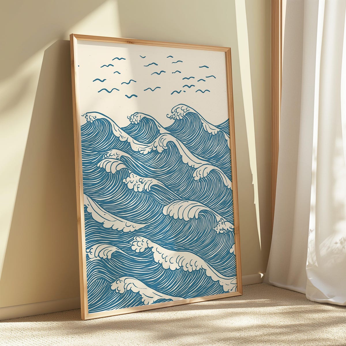 Great Waves Art Print - Size A1 - Etsy